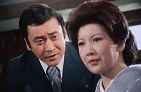「氷柱の美女 江戸川乱歩の『吸血鬼』より」で 妖艶な未亡人を演じた三ツ矢歌子