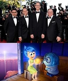 カンヌ映画祭ワールドプレミアに登壇した 「インサイド・ヘッド」のスタッフ「インサイド・ヘッド」