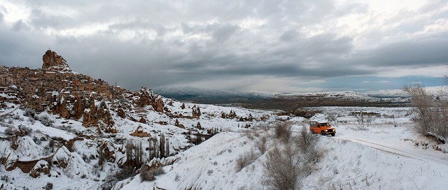 息をのむ美しさ！ カンヌ最高賞受賞作「雪の轍」カッパドキアの冬景色写真公開 - 画像3