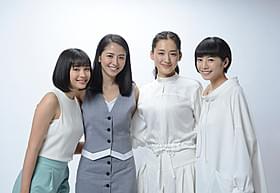 「海街diary」で4姉妹を演じた(左から) 広瀬すず、長澤まさみ、綾瀬はるか、夏帆「海街diary」