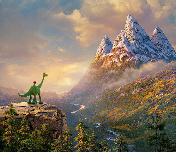 ピクサーの長編16作目は恐竜が主人公「アーロと少年」2016年3月公開決定