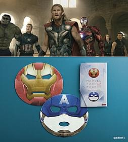 新作フェイスパックには「進撃の巨人」コラボバージョンも!「アベンジャーズ」