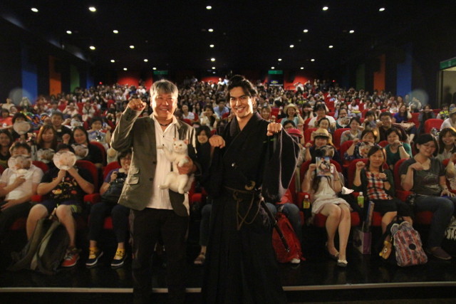 北村一輝、台湾の熱烈歓迎に感激！ 「猫侍」第2弾がプレミア上映 - 画像2