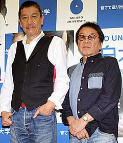 高橋伴明監督と奥田瑛二「赤い玉、」