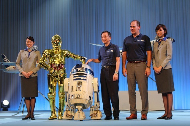 スター・ウォーズ×ANA、BB-8＆R2-D2がデザインされた特別塗装機がお披露目！ - 画像8