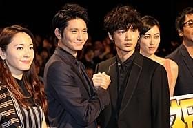 舞台挨拶に立った向井理、綾野剛ら「S 最後の警官 奪還 RECOVERY OF OUR FUTURE」
