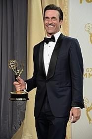 ドラマ部門主演男優賞を受賞したジョン・ハム