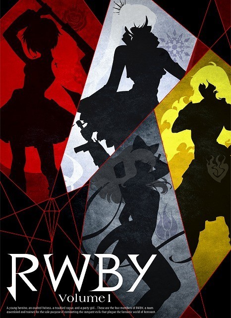 「RWBY Volume1」キービジュアル