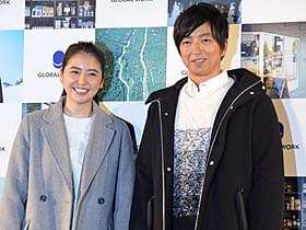 アパレルブランドのイベントに出席した大沢たかお&長澤まさみ