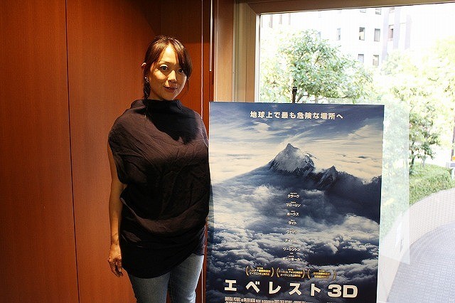 「エベレスト3D」日本人登山家役の森尚子、命がけだった世界最高峰での撮影を回想
