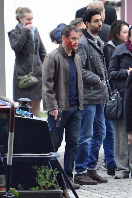 「ジェイソン・ボーン」新作現場で“流血”のマット・デイモンをキャッチ