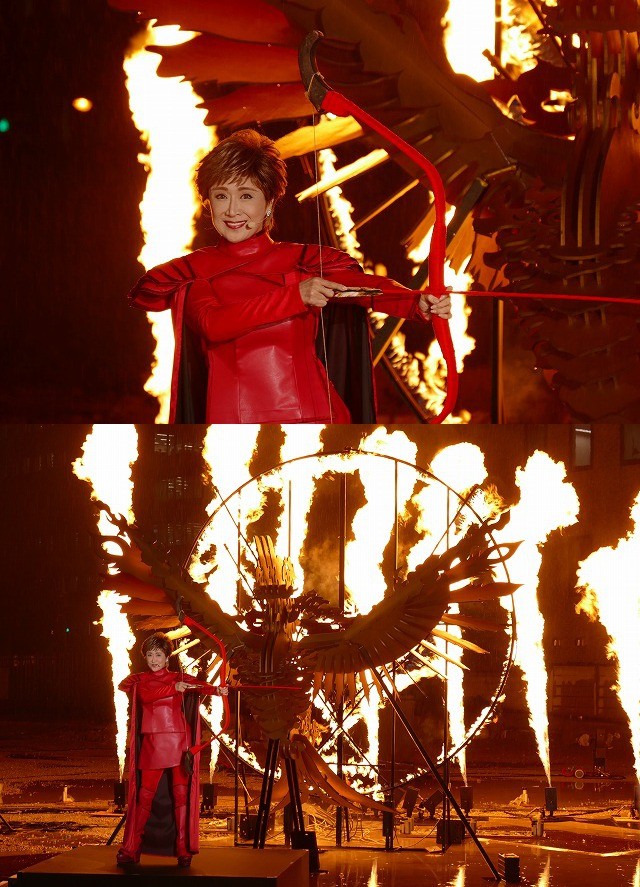 “ラスボス”小林幸子、燃えさかる炎を背負い「ハンガー・ゲーム」完結を宣言