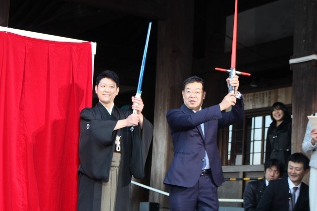 「スター・ウォーズ」屏風が京都でお披露目！レイ＆BB-8＆カイロ・レンが風神雷神に - 画像7