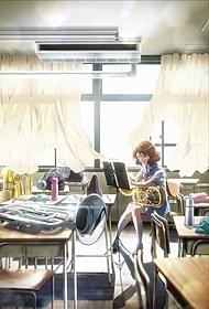 劇場版「響け!ユーフォニアム」キービジュアル「劇場版 響け!ユーフォニアム 北宇治高校吹奏楽部へようこそ」