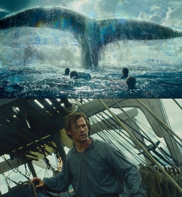 そのデカさ＆迫力、まさに怪物級！「白鯨との闘い」巨大鯨出現シーン公開