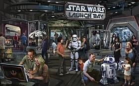11月にオープンした 「スター・ウォーズ・ローンチ・ベイ」イメージ図「スター・ウォーズ」