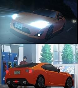 原作には登場しなかったTOYOTA86