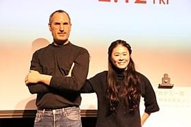 学生たちとの交流を楽しんだ澤穂希氏「スラムドッグ$ミリオネア」