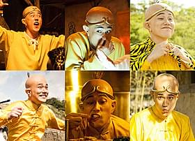 松山ケンイチが演じている 「珍遊記」主人公の山田太郎「珍遊記」