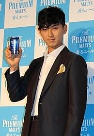 新CMキャラクターに就任した松田翔太
