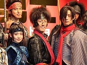 映画「真田十勇士」がクランクアップ会見「真田十勇士」