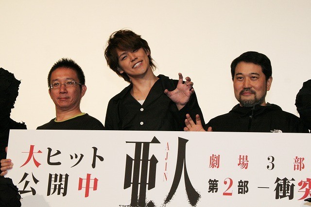 テレビアニメ「亜人」第2クールは10月放送開始！宮野真守、ファンと一緒に大喜び