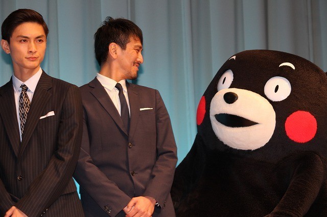 くまモン、熊本地震後初めて東京を訪問 「うつくしいひと」上映会で支援を感謝