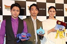 ボイスキャストを務めた 山田孝之、森山未來、武井咲
