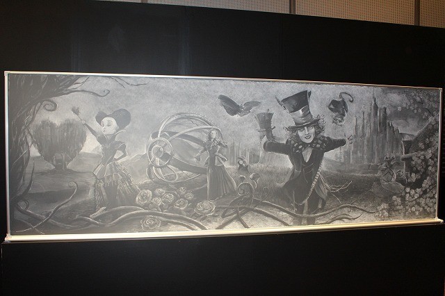 書き時計＆黒板アートも展示 「アリスと時間のアート展」が汐留で開幕 - 画像4