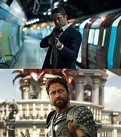 「エンド・オブ・キングダム」(上) と「キング・オブ・エジプト」「エンド・オブ・キングダム」