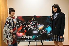 Wヒロインを演じた東亜優と武田玲奈「仮面ライダーアマゾン」