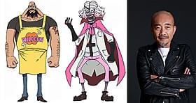 ダブルダウンとホワイトジャックの2役を務める竹中直人「ONE PIECE FILM STRONG WORLD」