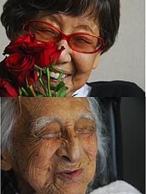 二人の命の輝きと生き方を見つめたドキュメンタリー「笑う101歳×2 笹本恒子 むのたけじ」