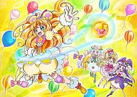 モフルンがプリキュアに変身する 「映画 魔法つかいプリキュア!」「映画魔法つかいプリキュア!奇跡の変身!キュアモフルン!」