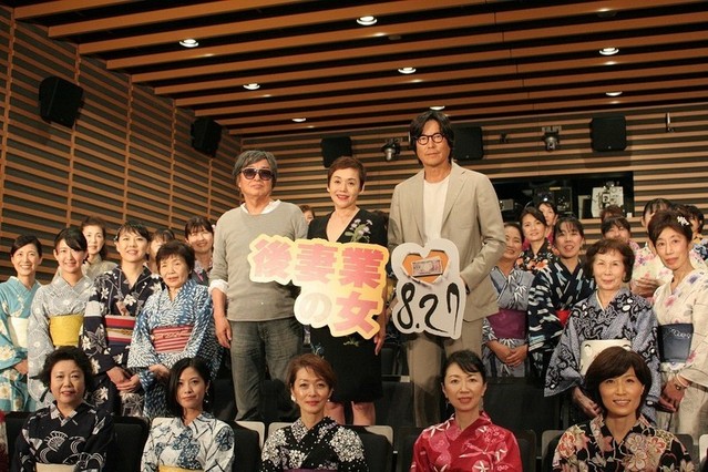 “美魔女”を前にトークを繰り広げた 大竹しのぶ、豊川悦司、鶴橋康夫監督