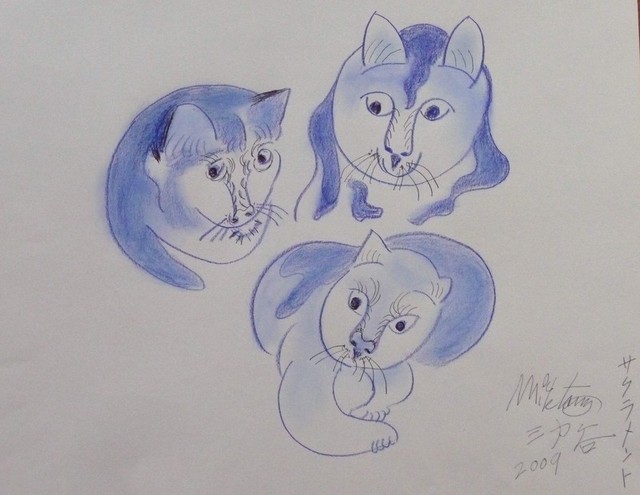 猫がいっぱい！ 「ミリキタニの猫」路上の日系人画家が描いた猫絵画一挙公開 - 画像8