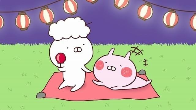 LINEの人気スタンプ「うさまる」のシュールな日常を描く短編アニメ、LINE LIVEで配信開始