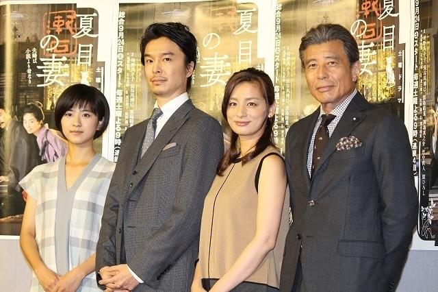 長谷川博己、尾野真千子とのアドリブ合戦を満喫 夏目漱石・鏡子夫妻演じる