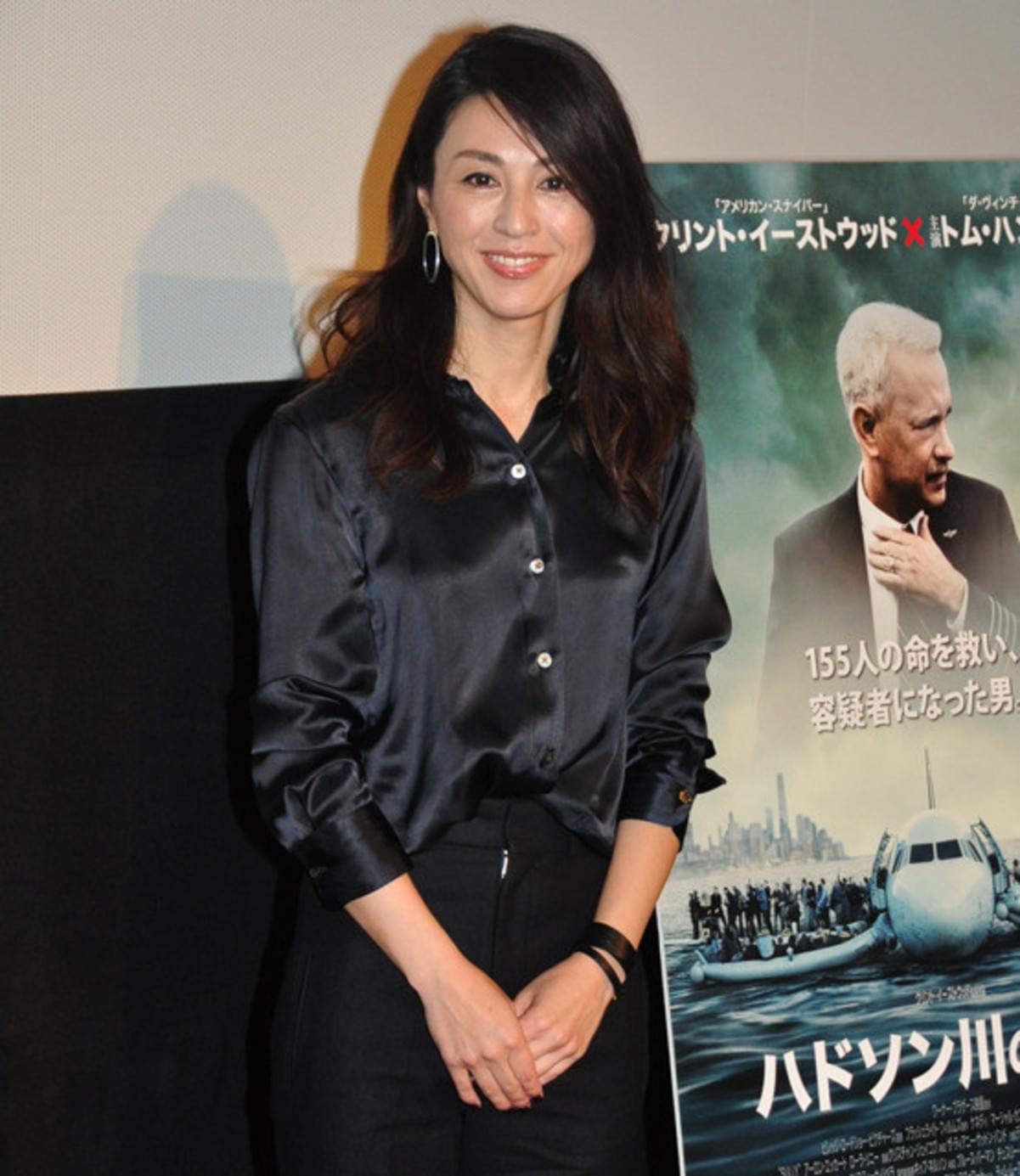 雨宮塔子氏 ハドソン川の奇跡 イベントでキャスター復帰の真意を明かす 映画ニュース 映画 Com