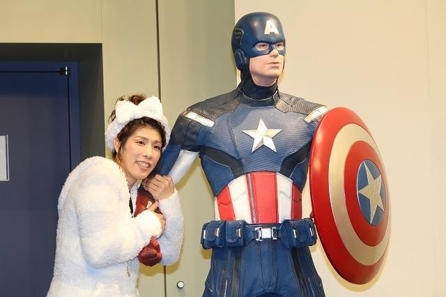 吉田沙保里 理想の男性はキャプテン アメリカ 腕組みデートを妄想 映画ニュース 映画 Com