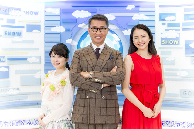 インタビューに応じた（左から） 志田未来、中井貴一、長澤まさみ