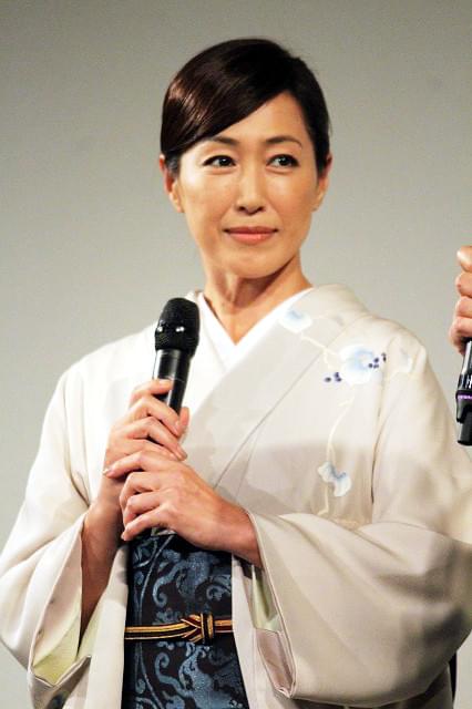 高島礼子、3カ月半ぶり公の場 和服姿で登壇