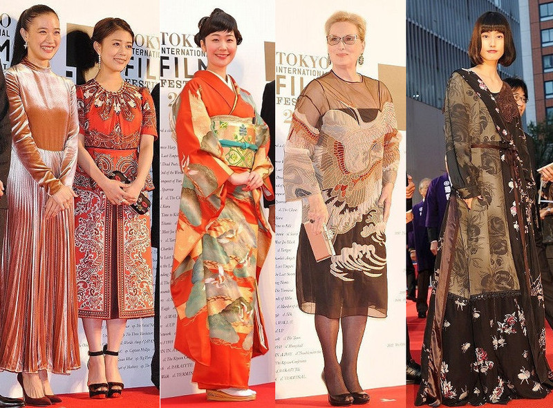 第29回東京国際映画祭　着物や個性派ドレスで各国女優陣が美の競演！