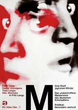 3.『M』（1931年／ドイツ／フリッツ・ラング監督） ポスター：ヴォルフガング・シュミット（1966年） ドイツ映画研究所所蔵 西