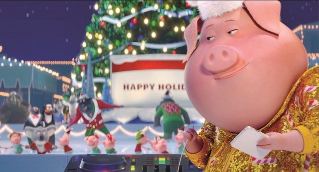 クリスマス気分に火がつく Sing 特別映像が公開 映画ニュース
