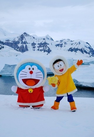 ドラえもん＆のび太、「映画ドラえもん」第37弾の舞台・南極へ上陸成功！