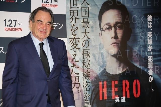 オリバー・ストーン監督、最新作は「スノーデンが語ったすべてを映画化した」