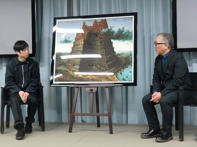 大友克洋、「バベルの塔」を新解釈 塔の内側を描いた「INSIDE BABEL」を発表