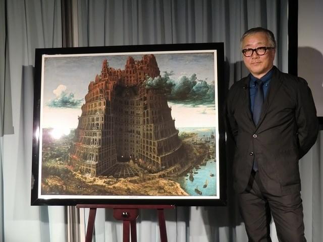 大友克洋、「バベルの塔」を新解釈 塔の内側を描いた「INSIDE BABEL」を発表