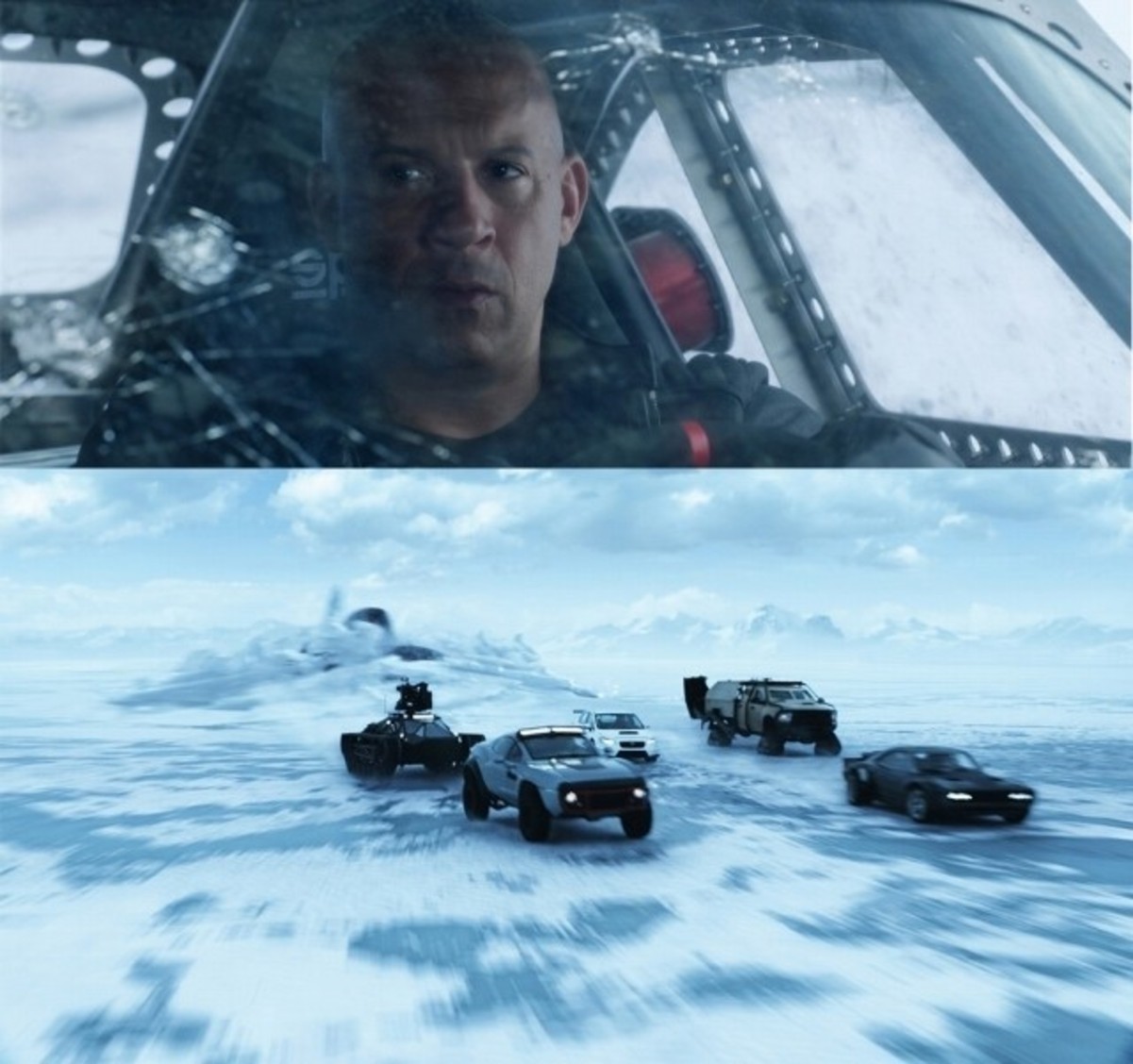ワイスピ 氷河チェイス映像公開 車ごと水中に沈んだ仲間をどう助ける 映画ニュース 映画 Com